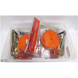 TOTE W/ 4 NEW  AMERICAN TOOLS HEAVY DUTY RATCHET