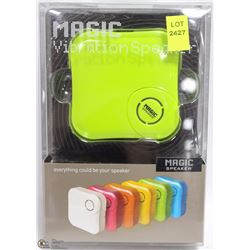 MAGIC VIBRATION SPEAKER FOR IPODS/COMPUTERS/PHONES