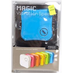 MAGIC VIBRATION SPEAKER FOR IPODS/COMPUTERS/PHONES