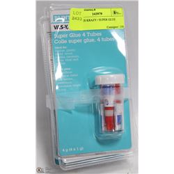 16 TUBES KRAZY / SUPER GLUE
