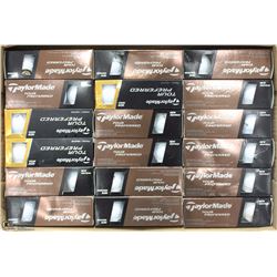 FLAT OF RECLAIMED TAYLORMADE GOLF BALLS