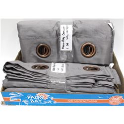 LOT OF 2 MAINSTAYS CURTAINS