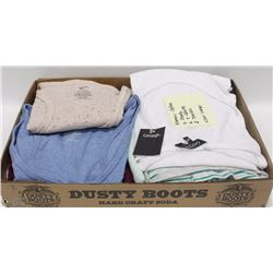 FLAT OF WOMENS CLOTHES, 3 SHORTS, 6 TSHIRTS, 2