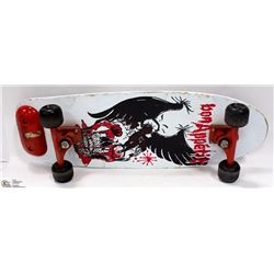 VINTAGE SKATEBOARD WITH COBRA MOTIVE