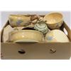 Image 1 : BOX OF DECORATIVE DISHWARE