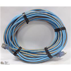 100FT EXTENSION CORD BLUE & ORANGE
