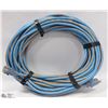 Image 1 : 100FT EXTENSION CORD BLUE & ORANGE