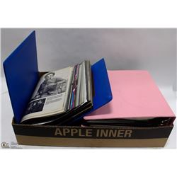 3 BINDERS OF THE LEGENDARY BARRY MANILOW