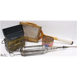 ESTATE BOX W/ VARIOUS COLLECTIBLES