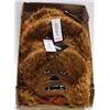Image 1 : LOT OF 3 NEW STAR WARS CHEWBACCA FURRY HATS
