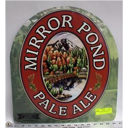 LARGE MIRROR POND PALE ALE SIGN