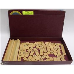 VINTAGE 1953 SCRABBLE GAME WITH ALL PIECES &