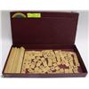 Image 1 : VINTAGE 1953 SCRABBLE GAME WITH ALL PIECES &