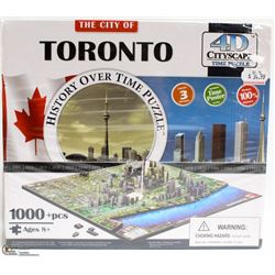 SEALED 4D CITY SCAPE TORONTO TIME