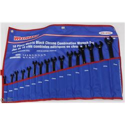 WESTWARD 16-PC METRIC BLACK CHROME