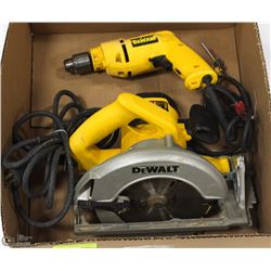 DEWALT 15 AMP CIRCULAR SAW W/BLADE &