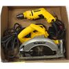Image 1 : DEWALT 15 AMP CIRCULAR SAW W/BLADE &