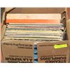 Image 1 : BOX OF 33 RPM RECORDS INCL THE WHO, ROLLING STONES