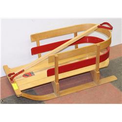 MASTERCRAFT WOOD CHILDRENS PULL SLED