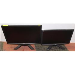 2 LED COMPUTER MONITORS