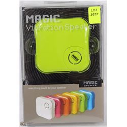 MAGIC VIBRATION SPEAKER FOR IPODS/COMPUTERS/PHONES