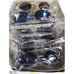 LOT OF 10 VINTAGE STYLE SUNGLASSES