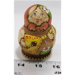 VINTAGE PORTUGAL NESTING DOLL SET