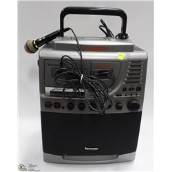 VENTURER CD GRAPHICS KARAOKE MACHINE WITH MIC