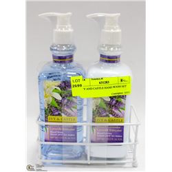 IVY AND CASTLE HAND WASH SET