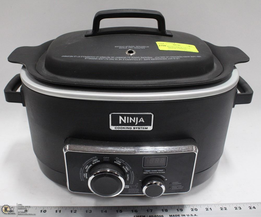 NINJA MULTI COOKER 3IN1 6 QUART DIGITAL COOKING