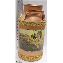 A DOLARES ORIGINAL DECOUPAGE ON PALM DAIRIES MILK