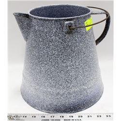 LARGE ENAMEL KETTLE/TEA POT