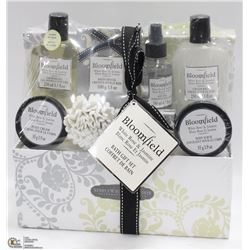 BLOOMFIELD WHITE ROSE AND JASMINE BATH GIFT SET