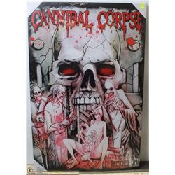 NEW CANNIBAL CORPSE CANVAS PRINT