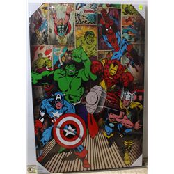 NEW MARVEL HEROES CANVAS PRINT