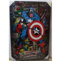 NEW CAPTAIN AMERICA CANVAS PRINT