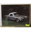Image 1 : 1960'S CORVETTE PICTURE FRAMED