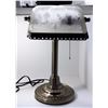 Image 1 : #8 - VINTAGE STYLE BRONZE BANKERS LAMP