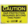 Image 1 : 10 CAUTION EAR PROTECTION SIGNS