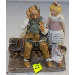 NORMAN ROCKWELL PORCELAIN SCULPTURE "THE