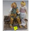 Image 1 : NORMAN ROCKWELL PORCELAIN SCULPTURE "THE