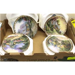 LOT OF THOMAS KINKADE COLLECTORS PLATES NUMBERED