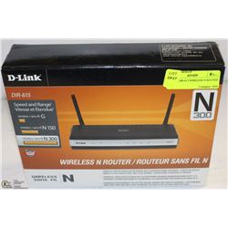 D-LINK DIR-615 WIRELESS N ROUTER N300