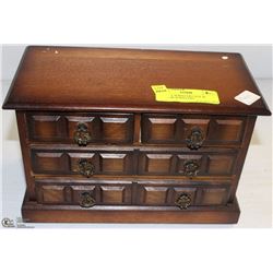 MUSICAL JEWELRY BOX W/ COSTUME JEWELRY