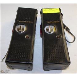 VINTAGE TWO WAY RADIOS (WORKS)