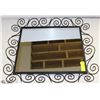 Image 1 : FANCY METAL MIRROR 21 X 24
