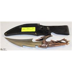 DECORATIVE KNIFE IN SHEATH