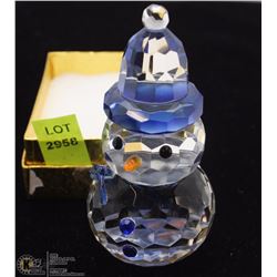 SWAROVSKI CRYSTAL SNOWMAN - BOY