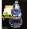 Image 1 : SWAROVSKI CRYSTAL SNOWMAN - BOY