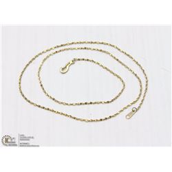 STAMPED 14K PLATED GOLD CHAIN